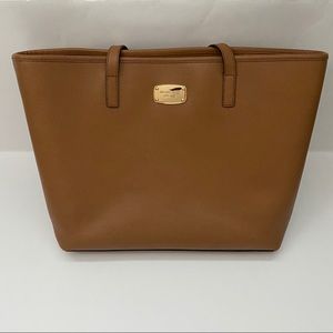 Michael Kors Camel Tan Colored Tote Bag Purse